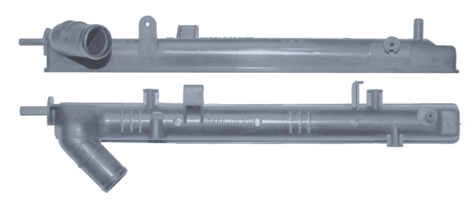 Caixa de Radiador DUSTER MANGUEIRA NA PONTA