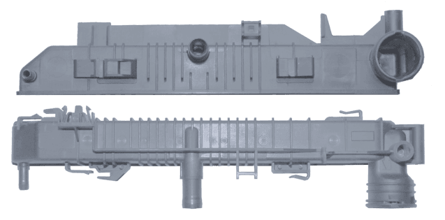 Caixa de Radiador SPRINTER LADO RETORNO 13>