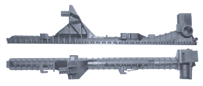 Caixa de Radiador AMAROK LD BICO 2010>2014 2.0