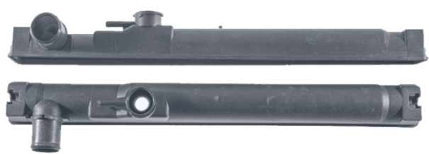 Caixa de Radiador HILUX C/ RETORNO SUP