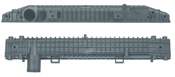 Caixa de Radiador CARGO ELETRONICO INFERIOR