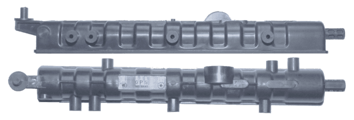 Caixa de Radiador TEMPRA INFERIOR