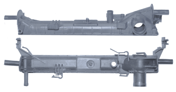 Caixa de Radiador FOCUS C/ 2 RETORNOS