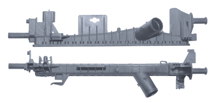 Caixa de Radiador NEW FOCUS LD ENTRADA