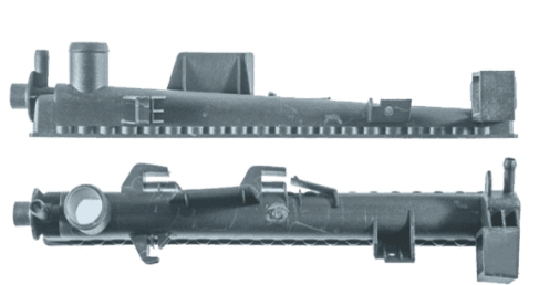 Caixa de Radiador MERCEDES CLASSE A LADO DRENO