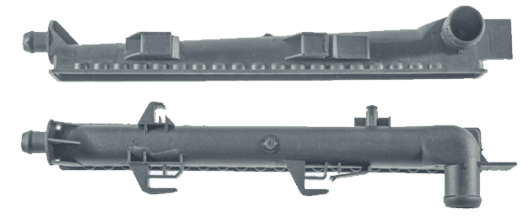 Caixa de Radiador MERCEDES CLASSE A INFERIOR