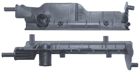 Caixa de Radiador CORSA CLASSIC INF C/ RETORNO 2010>