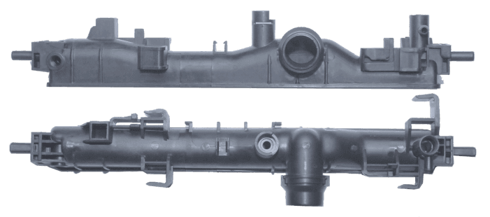 Torneira e Sangrador CRUZE SUP LADO SANGRADOR