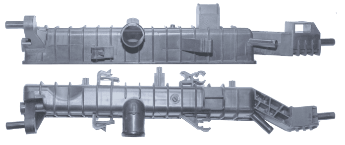 Caixa de Radiador MERIVA BICO