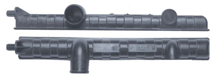 Caixa de Radiador S10 DIESEL INFERIOR
