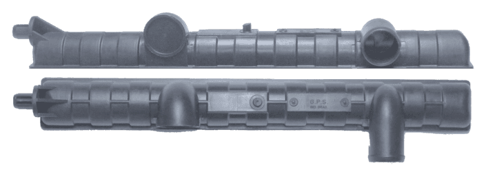 Caixa de Radiador S10 GASOLINA INFERIOR