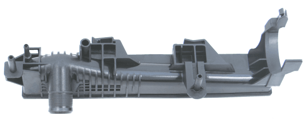 Caixa de Radiador FLUENCE BOCAL RETO INF 386x42