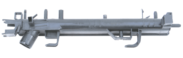 Caixa de Radiador DUSTER/SYMBOL INF BOCAL TORTO 412x42