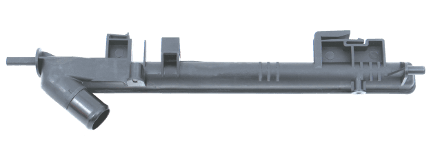 Caixa de Radiador SANDERO/LOGAN INF BOCAL TORTO 415x35