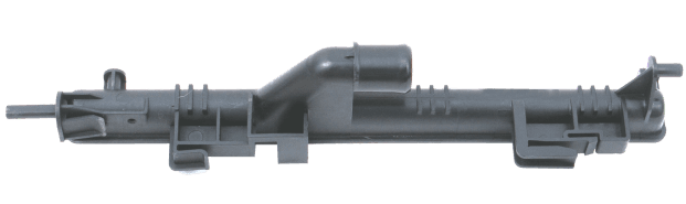 Caixa de Radiador SANDERO/LOGAN SUP BOCAL RETO 415x35