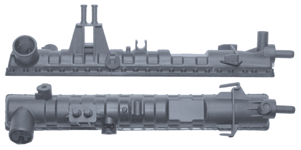 Caixa de Radiador ZAFIRA / VECTRA LARGO SANGR