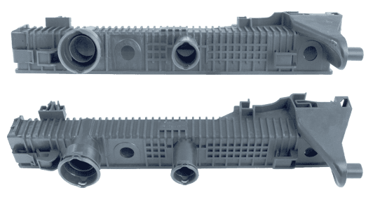 Caixa de Radiador C- CLASS 07 INFERIOR