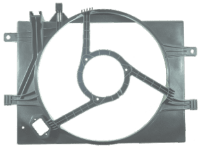 DEFLETOR PALIO FIRE BEHR C/AR SUPORTE P