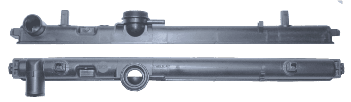 Caixa de Radiador S10 NOVA 2013> TAMPA SUP S/ RETORNO MT