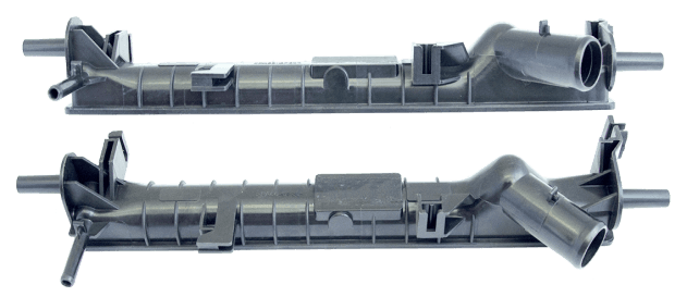 Caixa de Radiador TRANSIT BOCAL TORTO
