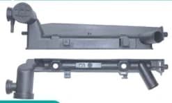 Caixa de radiador Corolla tampa com elemento — 372 x 39 mm