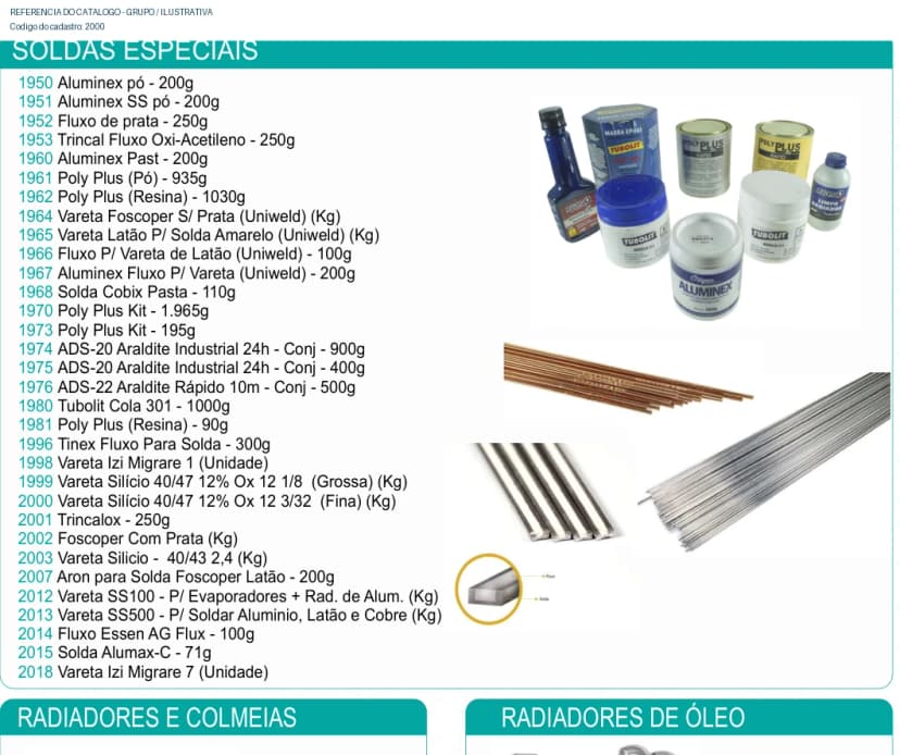 Vareta Silício 40/47 12% Ox 12 3/32 (Fina) (Kg)