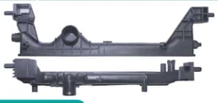Caixa de radiador Cobalt Lado Sangrador Similar Denso