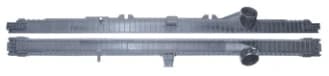 Caixa de radiador Daf Moderna Superior C/ Bico Mang. Inclinada